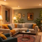 Qual a importância da paleta de cores na sala